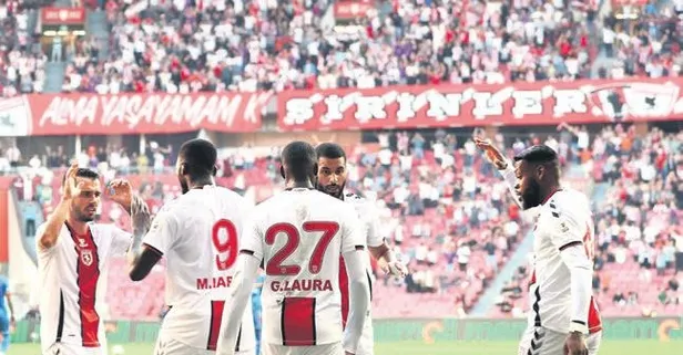 Samsunspor’dan müthiş geri dönüş