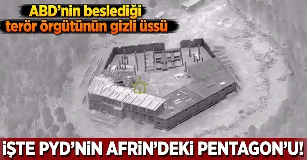 İşte PYD’nin Afrin’deki yeni Pentagon’u