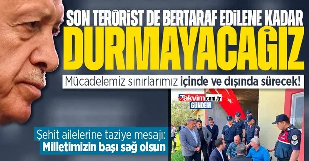 Şırnak’ta PKK’lı teröristlerle çatışma! 4 asker ve 1 güvenlik korucumuz şehit oldu | Başkan Erdoğan’dan taziye mesajı