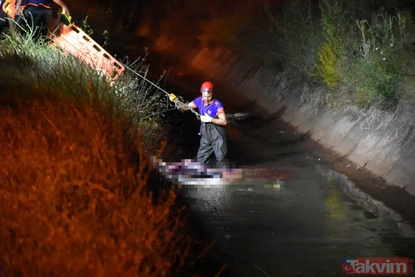 Aksaray'ın Laleli Mahallesi'nde sulama kanalında kadın cesedi bulundu - 1