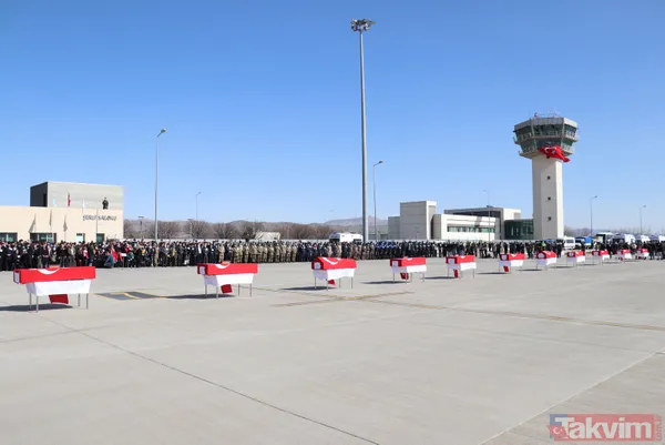 Helikopter kazasında şehit olan 11 asker Elazığ'dan Ankara'ya uğurlandı - 3
