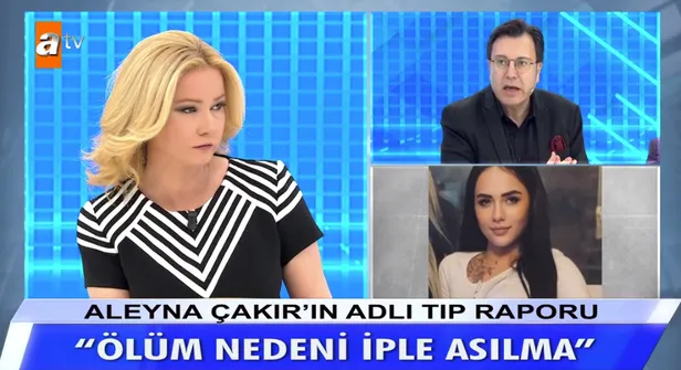 Aleyna Çakır'ın adli tıp raporu Müge Anlı canlı yayınında! Müge Anlı: "Torunum Lokum 'puzzle'ımın iki parçasını yemiş gibi hissediyorum"-7