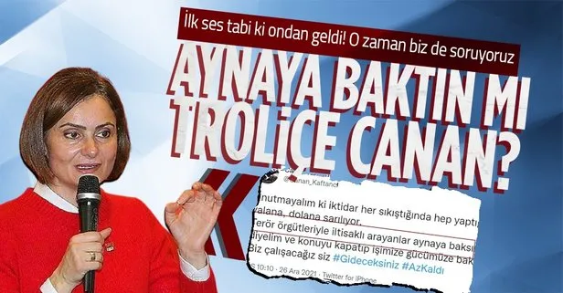 İçişleri Bakanlığı’nın İBB’deki terör bağlantılı personele özel teftiş kararı CHP İstanbul İl Başkanı Canan Kaftancıoğlu’nu rahatsız etti