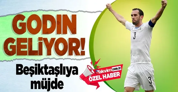 Beşiktaşlıya müjde! Godin koptu geliyor