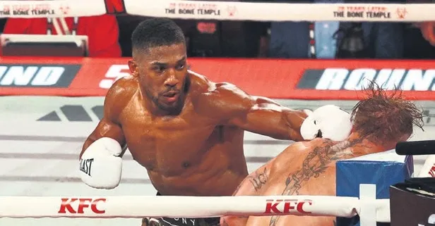 Joshua’dan boks dersi