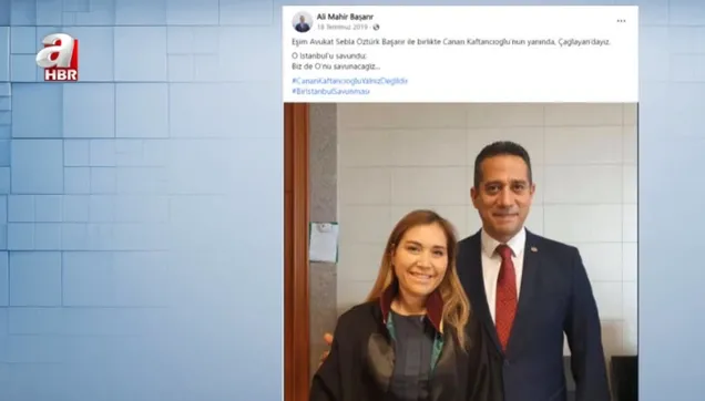 CHP'li Ali Mahir Başarır'ın eşi Sebla Başarır, Halk TV'nin avukatı çıktı!