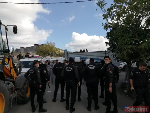 SON DAKİKA: Ümraniye'de ortalık karıştı! Ateşe verip polise taşlarla saldırdılar - 6