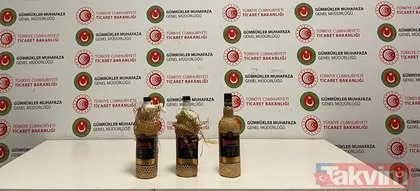 SON DAKİKA: İstanbul Havalimanı’nda ele geçirildi! 2,5 milyon TL değerinde sıvı kokain