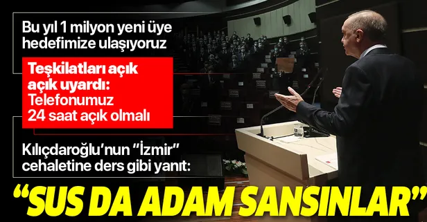 Son dakika: Başkan Erdoğan'dan AK Parti Genişletilmiş İl Başkanları Toplantısı'nda önemli açıklamalar
