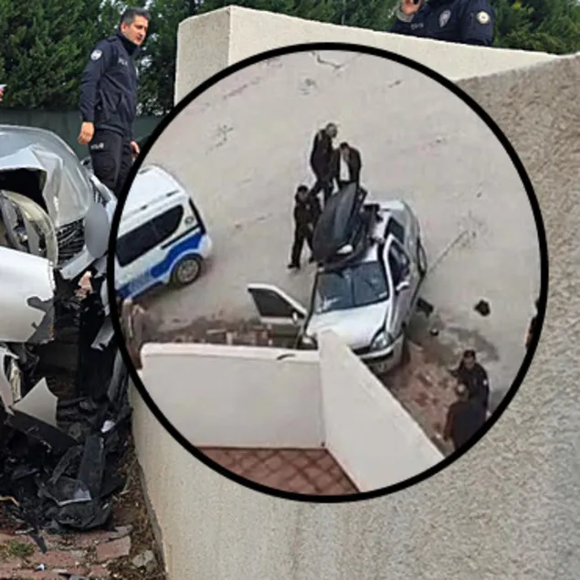 Husumetli olduğu ailenin üzerine otomobilini sürdü