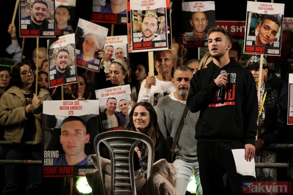 İsrailli esirlerin ailelerinden katil Netayahu'ya tepki yağmaya devam ediyor: Bakanlık yakındaki yolu 241 saniye boyunca trafiğe kapattılar - 7