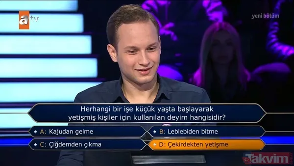 Kim Milyoner Olmak İster'de çarpıcı 'mide' sorusu! Kenan İmirzalıoğlu'ndan "Ciddi bir skandal olurdu!" yorumu... Yarışmacıdan bomba cevap - 8