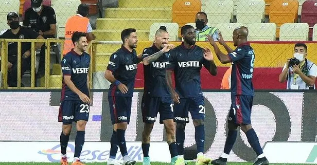 Trabzonspor Malatya önünde gol oldu yağdı
