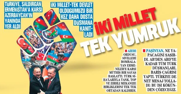 Türkiye ve Azerbaycan iki millet tek devlet olduğunu dosta düşmana kanıtladı