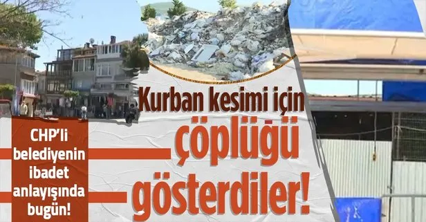 CHP’li Adalar Belediyesi’nden skandal hareket! Kınalı ve Burgaz Ada’da kurban kesmek yasak! Çöplük kesim alanı olarak gösterildi