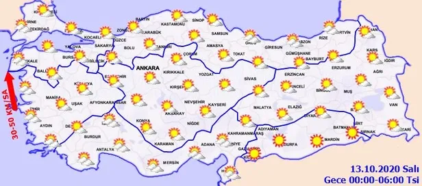 HAVA DURUMU | Meteorolojiden o bölgelere sis ve pus uyarısı | 12 Ekim İstanbul'da hava nasıl olacak?-5