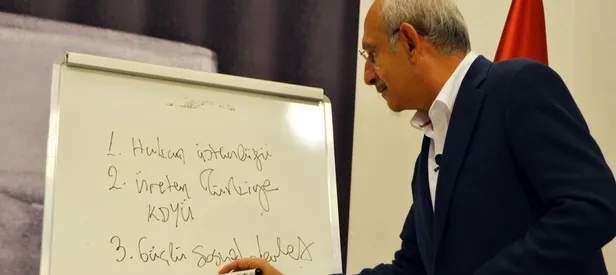 KK gençlere tahtanın önünde ders vermiş!