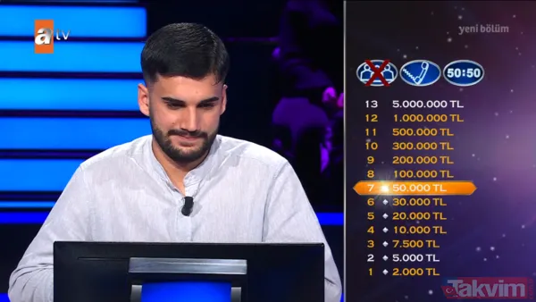 100 Bin Tl'lik Soruya Yıldırım Hızında Geçiş "Kim Milyoner Olmak İster" Yarışmasının En Dikkat Çeken İsmi Mehmet Okan Türkbağ, Sergilediği Yüksek Performansla...