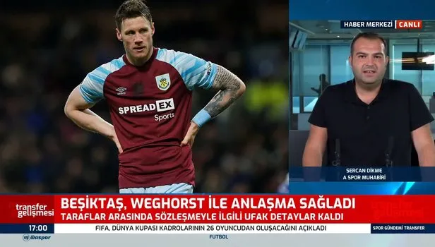 Beşiktaş, Hollandalı golcü Wout Weghorst ile anlaşma sağladı!