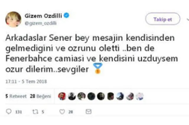 Gizem Özdilli önce ifşa etti sonra özür diledi - 4