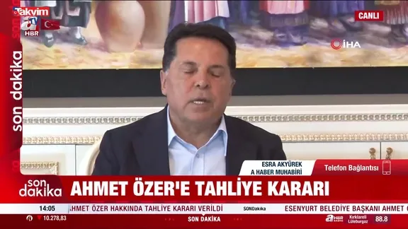 Ahmet Özer'e terörden tahliye!