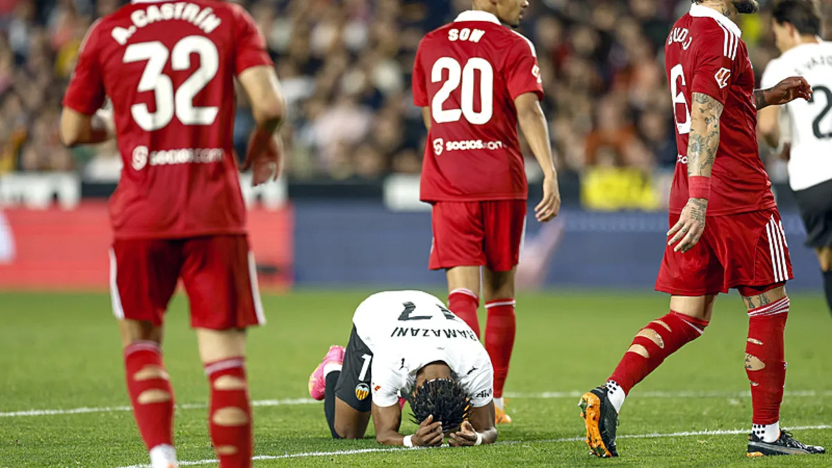 90+3'te yıkan gol! Valencia - Sevilla: 1-1 | MAÇ SONUCU