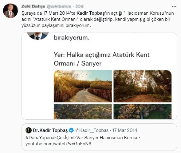 CHP'li İBB Başkanı Ekrem İmamoğlu bu kez de Kadir Topbaş'ın 2014'teki projesini kendi icraatı gibi tanıttı!-9