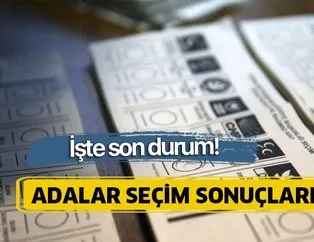 23 Haziran Adalar İstanbul seçim sonuçları