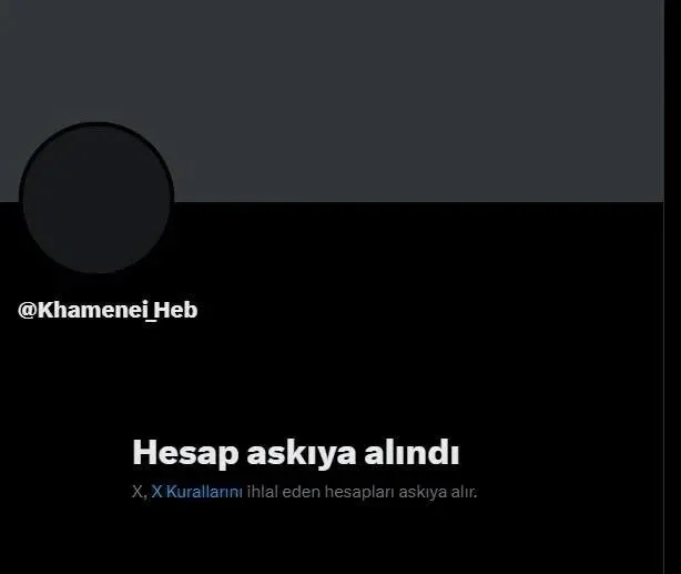 Sosyal medya platformu X'ten sansür: Hamaney'in İbranice hesabı askıya alındı-2