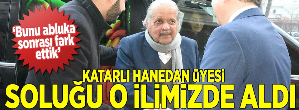 Katarlı iş adamı Al Sani Edirne’de