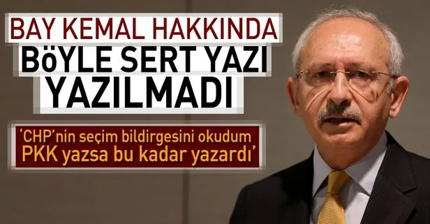Nihat Genç’ten Kemal Kılıçdaroğlu’na salvolar