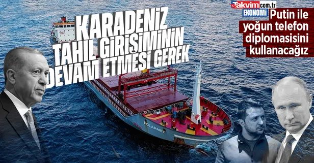 Son dakika: Başkan Erdoğan'dan Tahıl Koridoru Anlaşması açıklaması: Putin ile ağustosta yapacağımız görüşmede...