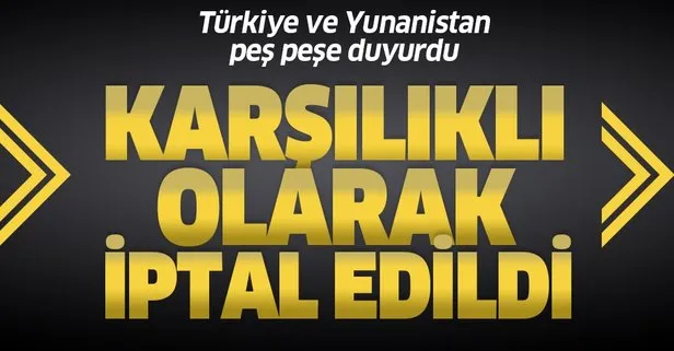 Yunanistan ve Türkiye'den peş peşe NAVTEX kararı