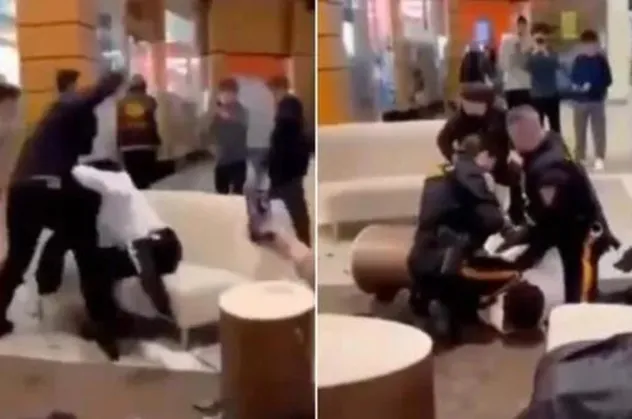 Görüntüler infial yarattı! ABD’de gençlerin kavgasına polisten ırkçı müdahale