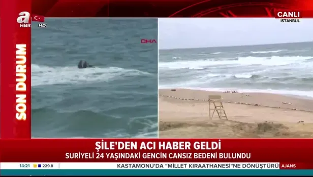 Şile'den acı haber geldi