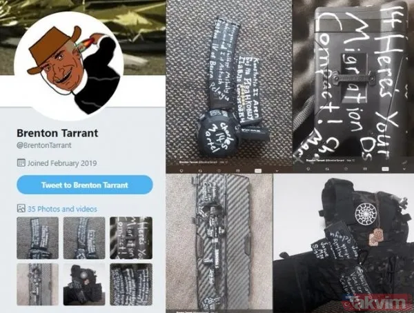 Yeni Zelanda'da camiye saldıran katil Erdoğan ve Türkleri de tehdit etmiş - 12