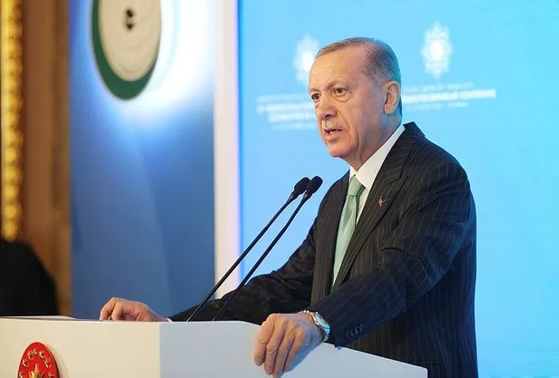 Başkan Recep Tayyip Erdoğan'dan İstanbul'daki İslam İşbirliği Teşkilatı Toplantısı'nda önemli açıklamalar-6