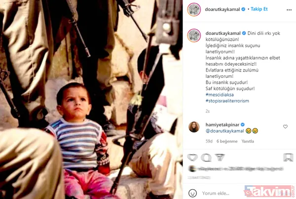 İsrail’e tepkiler çığ gibi büyüdü! Sanat camiasından paylaşımlar art arda geldi “Çocuklara zulmedilen bu dünyaya lanet olsun” - 25