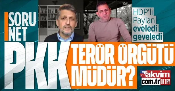 Fatih Portakal sordu: PKK terör örgütü müdür? HDP’li Garo Paylan’ın yanıtı şaşırtmadı!
