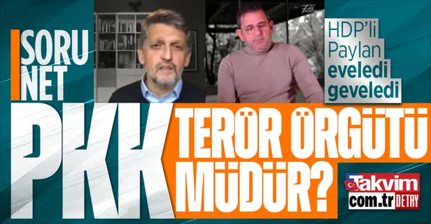 Fatih Portakal sordu: "PKK terör örgütü müdür?" HDP'li Garo Paylan'ın yanıtı şaşırtmadı!