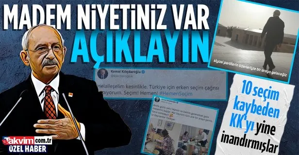 SON DAKİKA: Başkan Recep Tayyip Erdoğan’a karşı 10 seçim kaybeden Kemal Kılıçdaroğlu Cumhurbaşkanlığı adaylığı için düğmeye bastı