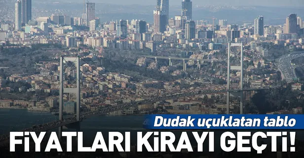 İstanbul'da apartman aidatları kiraları geçti