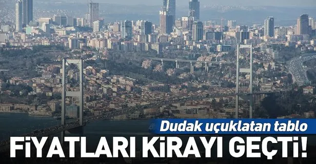 İstanbul’da apartman aidatları kiraları geçti