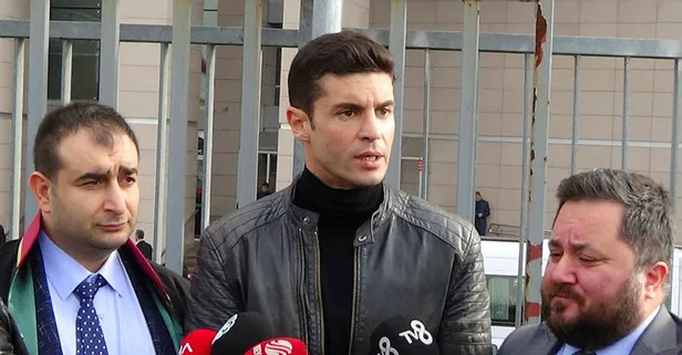 Oyuncu Berk Oktay ve eşi Merve Oktay hakim karşısına çıktı! 'Bu olay benim namus davamdır'