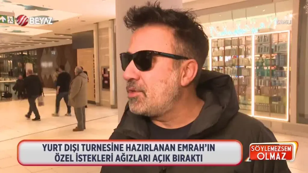 Dünya turnesine çıkan Emrah'ın istekleri duyanları şaşkına çevirdi: ''Küçük Emrah'ın büyük istekleri''