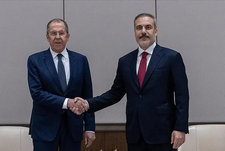 Bakan Fidan Rus mevkidaşı  Lavrov ile görüştü!