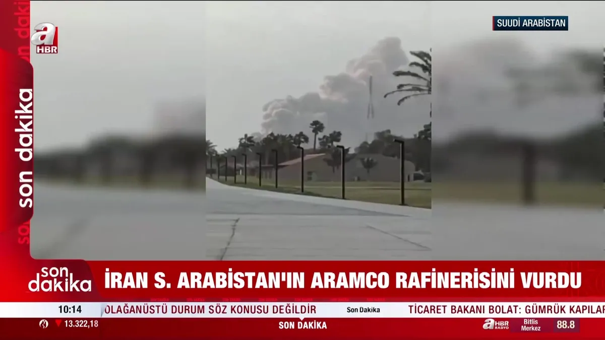 İran Shahed-136 ile Suudi Arabistan'daki petrol rafinerisini vurdu