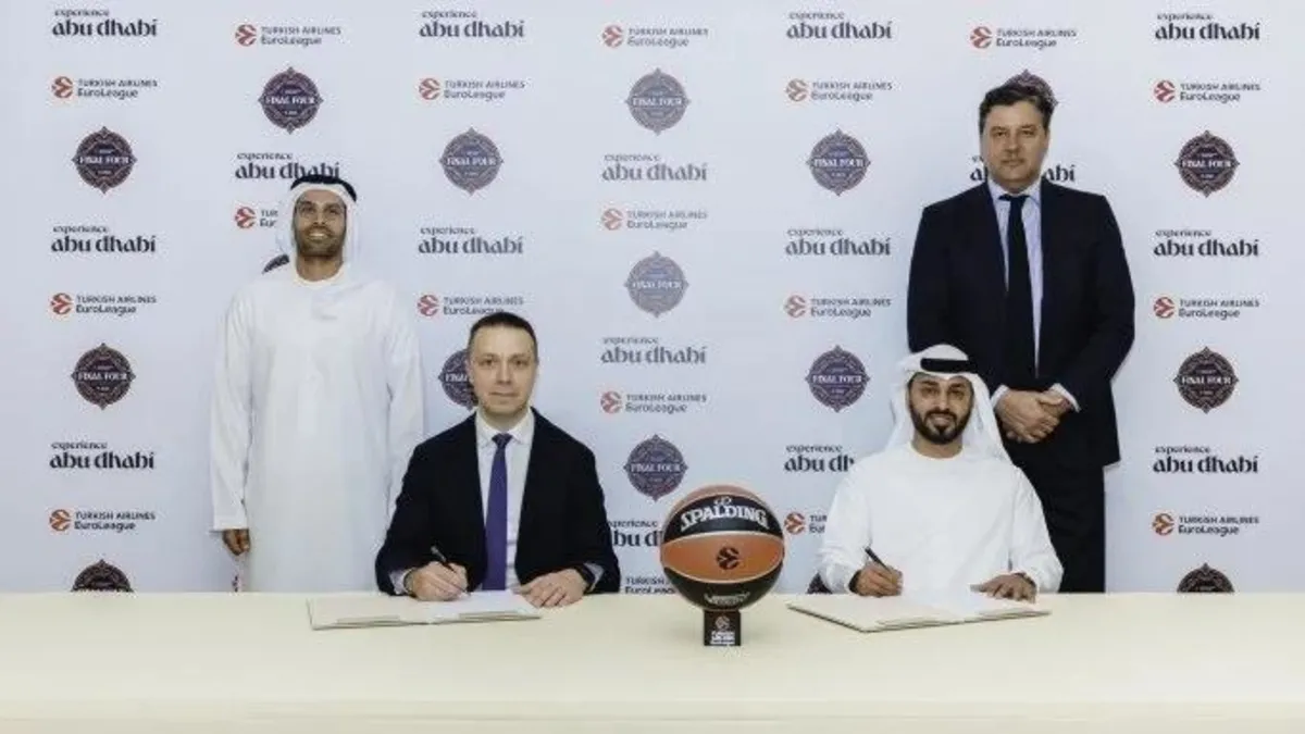 EuroLeague'de Final Four Abu Dhabi'de olacak!