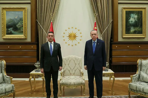 Başkan Erdoğan, Ali Koç'u kabul etti