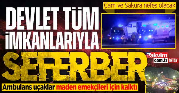 Amasra'daki facia sonrası devlet tüm imkanlarını seferber etti! Yaralı madenciler ambulans uçakla İstanbul ve Ankara'ya sevk edildi